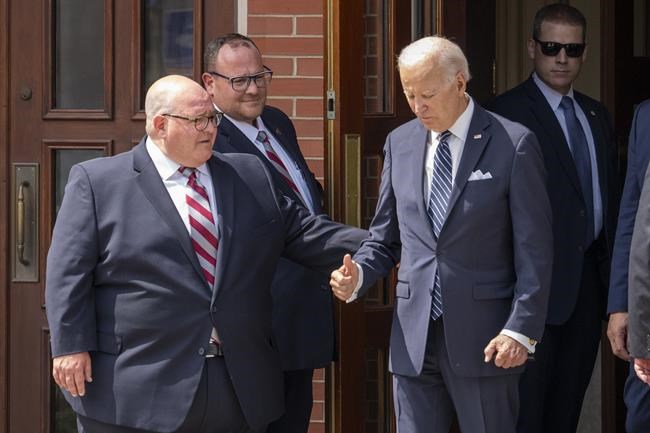 Biden pays respects to former Pennsylvania first lady Ellen Casey, who died last week in Scranton | iNFOnews.ca