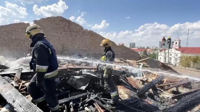 Russian missile attack kills 7 in northern Ukrainian city as Zelenskyy visits NATO candidate Sweden | iNFOnews.ca