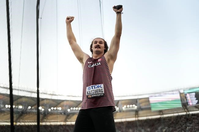 Canada's Ethan Katzberg wins gold in hammer throw at world championships | iNFOnews.ca