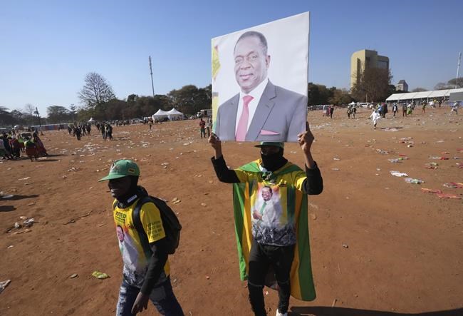 Zimbabwe's president, a former guerrilla fighter known as 'the crocodile,' is seeking reelection | iNFOnews.ca