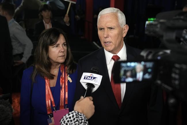Pence says 'elections are about choices' after combative first debate performance | iNFOnews.ca