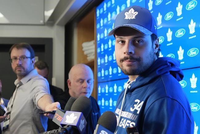Matthews says focus solely on hockey, winning after signing extension | iNFOnews.ca