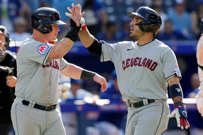 Guardians win 10-7 in extra innings, Blue Jays' Bichette, Chapman exit with injuries | iNFOnews.ca