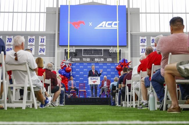 SMU celebrates entrance into ACC. It's quite the contrast from the death penalty days | iNFOnews.ca