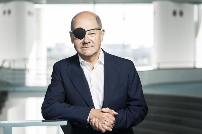 German Chancellor Scholz tweets picture of himself with black eye patch after jogging accident | iNFOnews.ca