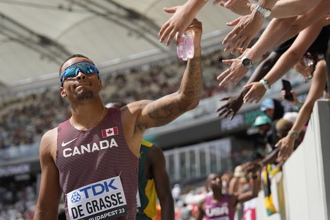 De Grasse claims first medal of Diamond League season with bronze at Brussels | iNFOnews.ca