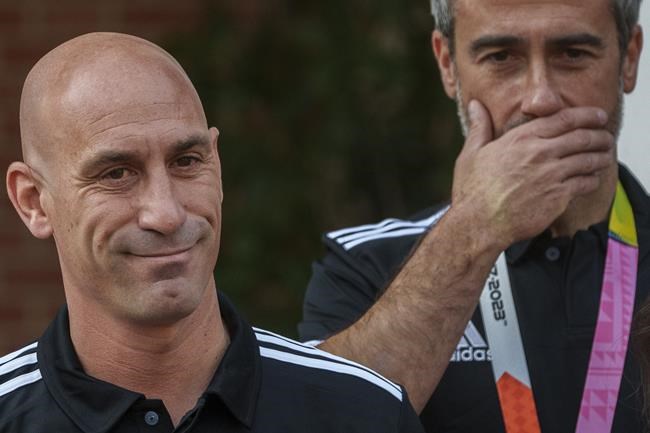 Rubiales summoned by Spanish judge investigating his kiss of player at Women's World Cup | iNFOnews.ca Rubiales summoned by Spanish judge investigating his kiss of player at Women's World Cup | iNFOnews.ca