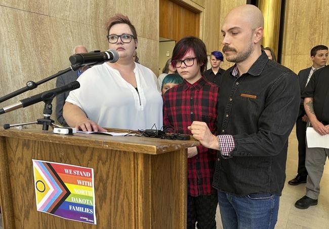 Families challenge North Dakota's ban on gender-affirming care for children | iNFOnews.ca