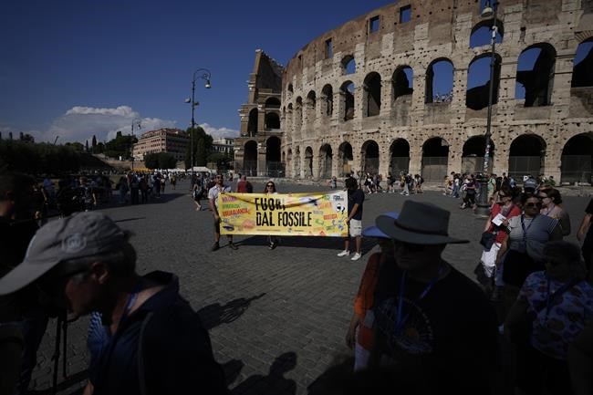 Climate protesters around the world are calling for an end to fossil fuels as Earth heats up | iNFOnews.ca