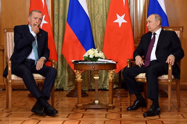 Turkey's Erdogan says he trusts Russia as much as he trusts the West | iNFOnews.ca