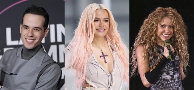 Édgar Barrera, Karol G, Shakira, and more lead Latin Grammy nominations | iNFOnews.ca