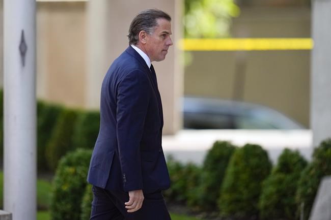 Hunter Biden to plead not guilty to firearms charges | iNFOnews.ca