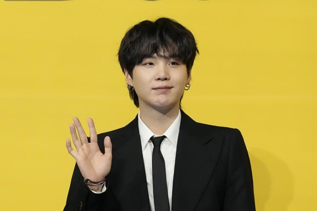 BTS member Suga begins alternative military service in South Korea | iNFOnews.ca