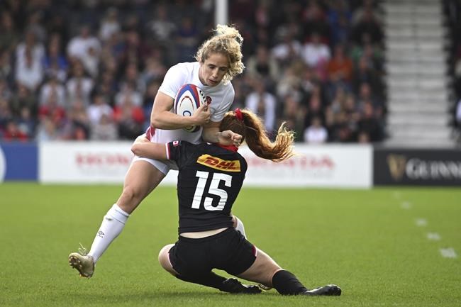 Canada women rally after slow start but can't catch England in 50-24 rugby loss | iNFOnews.ca Canada women rally after slow start but can't catch England in 50-24 rugby loss | iNFOnews.ca