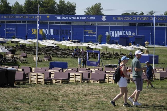 Carbonara burgers and a 'Spritz Bar' truck highlight the Ryder Cup food court menu in Italy | iNFOnews.ca