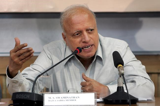 M.S. Swaminathan, who helped India's farming to grow at industrial scale, dies at 98 | iNFOnews.ca M.S. Swaminathan, who helped India's farming to grow at industrial scale, dies at 98 | iNFOnews.ca