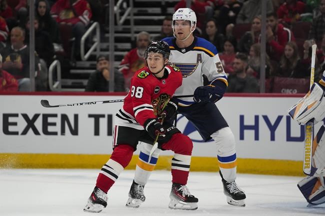 Connor Bedard skates in his first NHL exhibition game with the Chicago Blackhawks | iNFOnews.ca Connor Bedard skates in his first NHL exhibition game with the Chicago Blackhawks | iNFOnews.ca