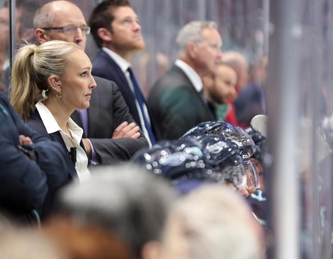 Jessica Campbell, Kori Cheverie breaking barriers for female coaches in NHL | iNFOnews.ca Jessica Campbell, Kori Cheverie breaking barriers for female coaches in NHL | iNFOnews.ca