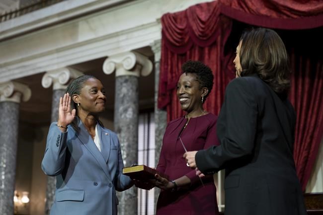 Butler sworn in as third Black female senator in US history, replaces late California Sen. Feinstein | iNFOnews.ca