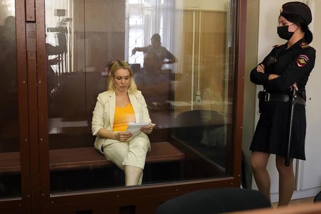 Former Russian state TV journalist gets 8 1/2-year sentence in absentia for Ukraine war criticism | iNFOnews.ca Former Russian state TV journalist gets 8 1/2-year sentence in absentia for Ukraine war criticism | iNFOnews.ca