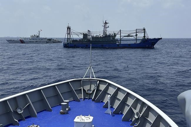 Philippines protests after a Chinese coast guard ship nearly collides with a Philippine vessel | iNFOnews.ca