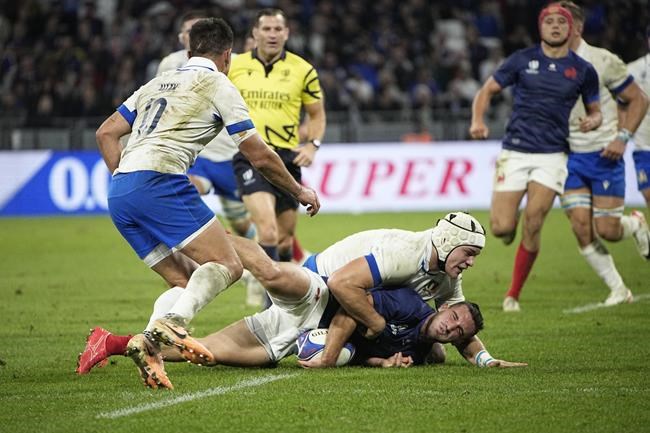 France routs Italy 60-7 to reach Rugby World Cup quarterfinals in style | iNFOnews.ca