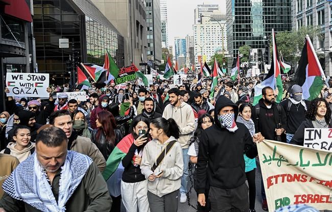 Palestinians gather for rallies in Canada, Trudeau speaks at Jewish community centre | iNFOnews.ca Palestinians gather for rallies in Canada, Trudeau speaks at Jewish community centre | iNFOnews.ca