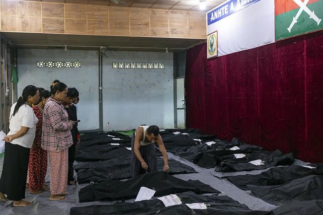 Myanmar's military is accused of bombing a displacement camp in a northern state, killing about 30 | iNFOnews.ca