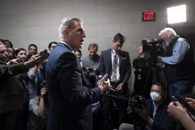 Republicans are divided on far-right move to remove McCarthy as House speaker, an AP-NORC poll shows | iNFOnews.ca