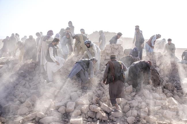 More than 90% of people killed by western Afghanistan quake were women and children, UN says | iNFOnews.ca