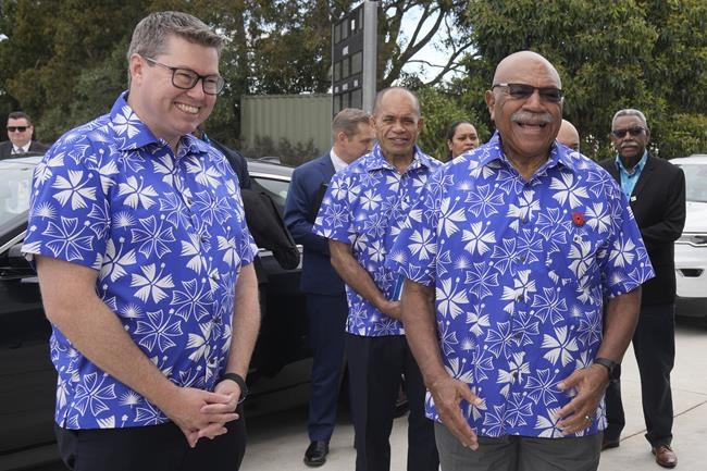 Fijian leader hopes Australian submarines powered by US nuclear technology will enhance peace | iNFOnews.ca