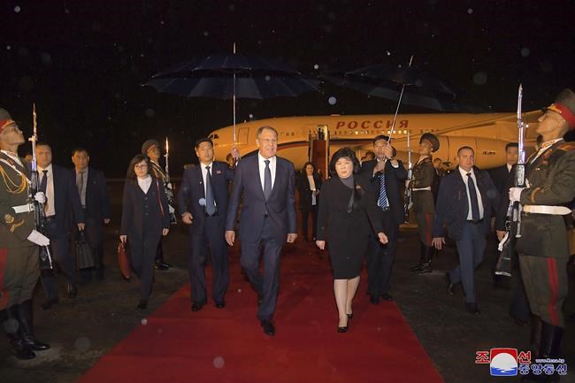 Russia's foreign minister thanks North Korea for 'unwavering' support of its war in Ukraine | iNFOnews.ca