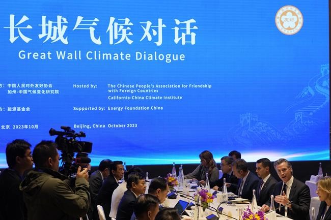 China says it wants to bolster climate cooperation with US as California Gov. Newsom visits Beijing | iNFOnews.ca