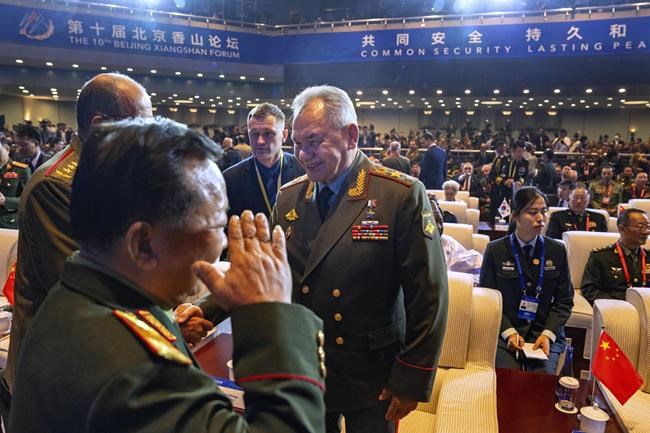 Russia's envoy uses the stage at a military forum in China to accuse the US of fueling tensions | iNFOnews.ca Russia's envoy uses the stage at a military forum in China to accuse the US of fueling tensions | iNFOnews.ca