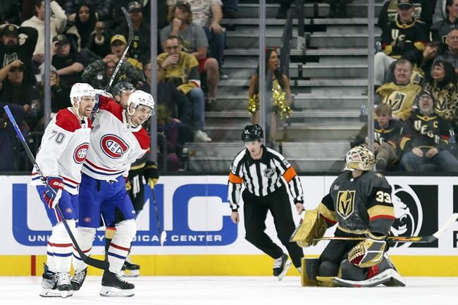 Hot Golden Knights outlast Canadiens to win 3-2 in shootout | iNFOnews.ca Hot Golden Knights outlast Canadiens to win 3-2 in shootout | iNFOnews.ca