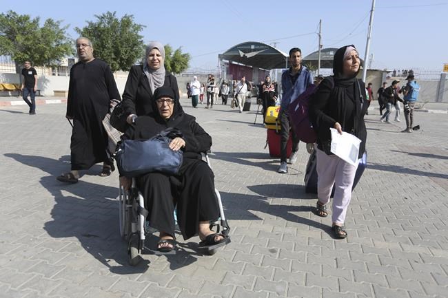 Global Affairs Canada ready for 'further crossings daily' out of Gaza Strip | iNFOnews.ca