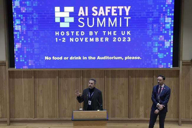 Countries at a UK summit pledge to tackle AI's potentially 'catastrophic' risks | iNFOnews.ca