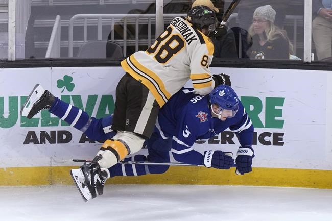 DeBrusk, Coyle score in the shootout, leading the Bruins to a 3-2 win over the Maple Leafs | iNFOnews.ca