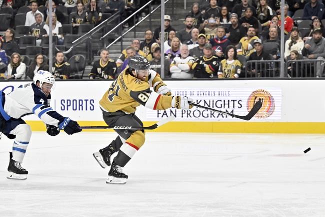 Marchessault's hat trick leads Golden Knights to 5-2 win over Jets | iNFOnews.ca