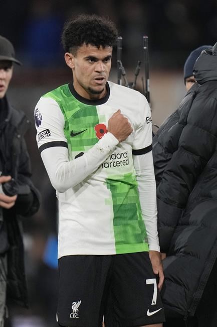 Luis Diaz sends a message for his kidnapped father after scoring for Liverpool | iNFOnews.ca Luis Diaz sends a message for his kidnapped father after scoring for Liverpool | iNFOnews.ca