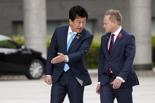 Japan and UK ministers discuss deeper security ties on the sidelines of G7 meeting | iNFOnews.ca