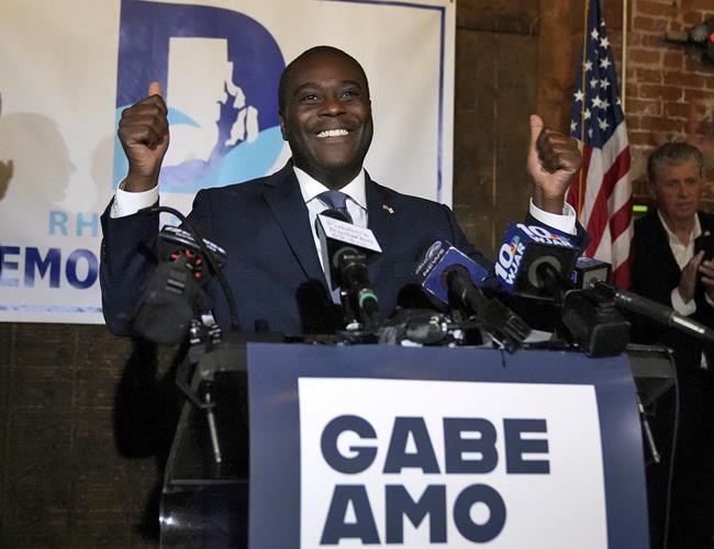 Rep. Gabe Amo, the first Black representative from Rhode Island in Congress, is sworn into office | iNFOnews.ca Rep. Gabe Amo, the first Black representative from Rhode Island in Congress, is sworn into office | iNFOnews.ca