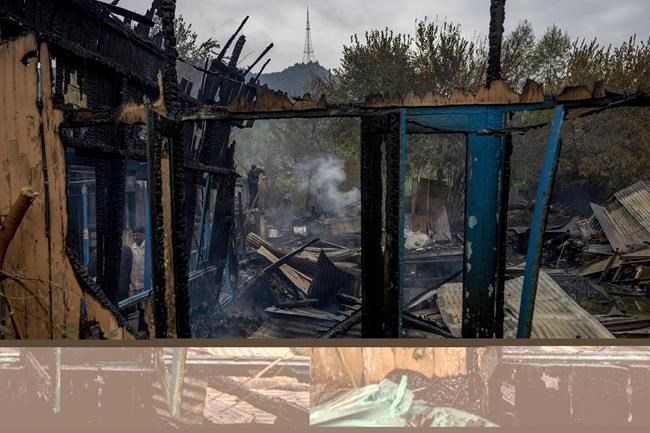 Houseboats catch fire on a lake popular with tourists, killing 3 in Indian-controlled Kashmir | iNFOnews.ca Houseboats catch fire on a lake popular with tourists, killing 3 in Indian-controlled Kashmir | iNFOnews.ca