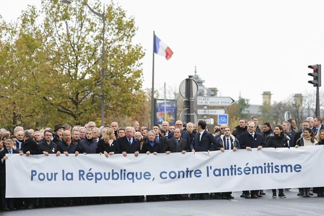 More than 180,000 people across France march against soaring antisemitism amid the Israel-Hamas war | iNFOnews.ca More than 180,000 people across France march against soaring antisemitism amid the Israel-Hamas war | iNFOnews.ca