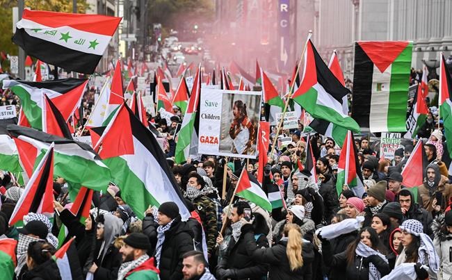 Protesters demonstrate across Canada as Israel-Hamas war rages | iNFOnews.ca Protesters demonstrate across Canada as Israel-Hamas war rages | iNFOnews.ca