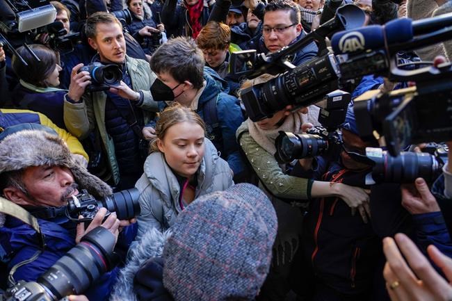 Greta Thunberg denies public order offense after she was arrested at a London protest | iNFOnews.ca Greta Thunberg denies public order offense after she was arrested at a London protest | iNFOnews.ca