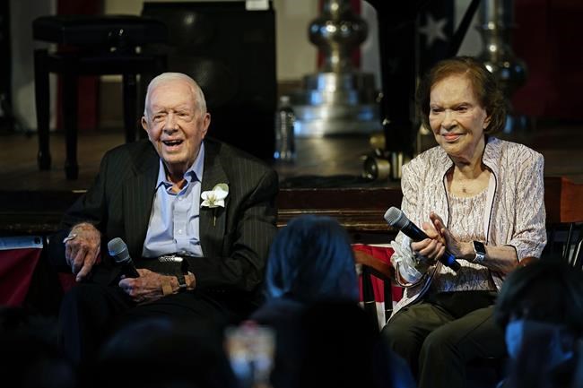 Rosalynn Carter, 96-year-old former first lady, is in hospice care at home, Carter Center says | iNFOnews.ca Rosalynn Carter, 96-year-old former first lady, is in hospice care at home, Carter Center says | iNFOnews.ca