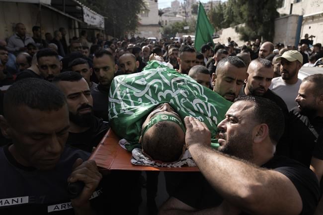Israeli troops kill 5 Palestinians, including 3 militants, as West Bank violence surges | iNFOnews.ca Israeli troops kill 5 Palestinians, including 3 militants, as West Bank violence surges | iNFOnews.ca