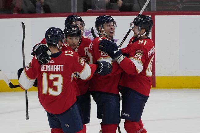 Mikkola scores twice as Panthers overcome 2-goal night from McDavid to rally past Oilers 5-3 | iNFOnews.ca