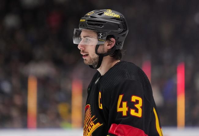 Quinn Hughes talks Foote, Gonchar impact after hitting 30 points for Canucks | iNFOnews.ca